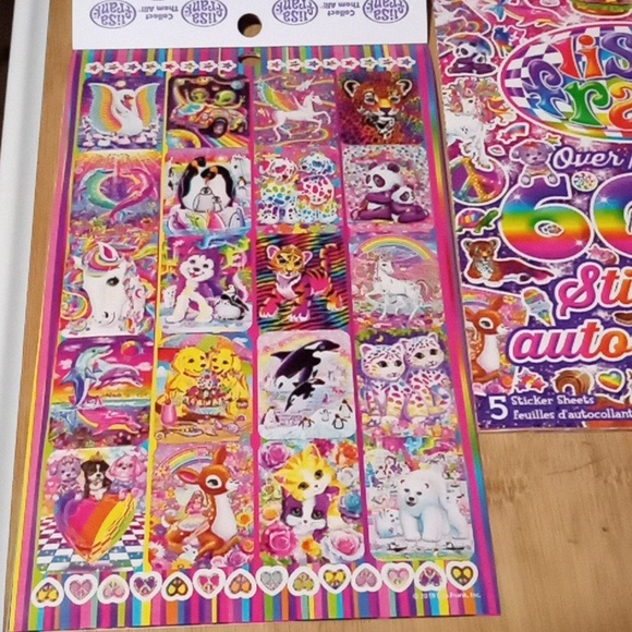 1200 New/Old Stock LISA FRANK STICKERS - Picture 5 of 7